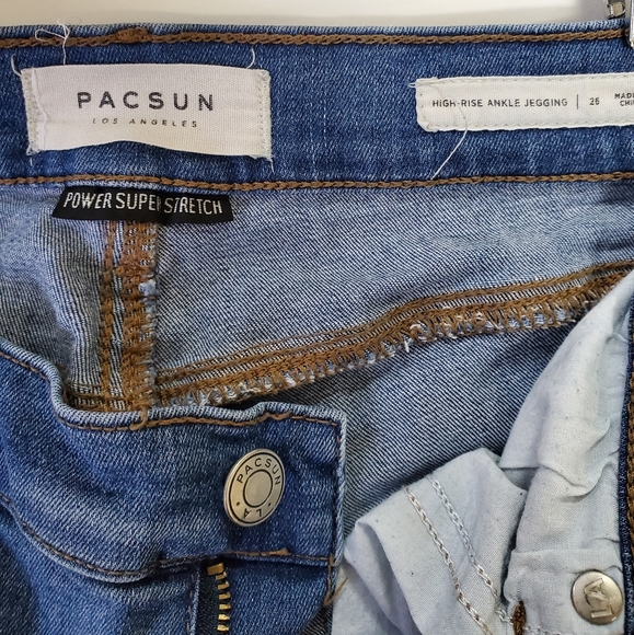 PacSun Power Super Stretch Distressed Jeggings - Picture 8 of 8